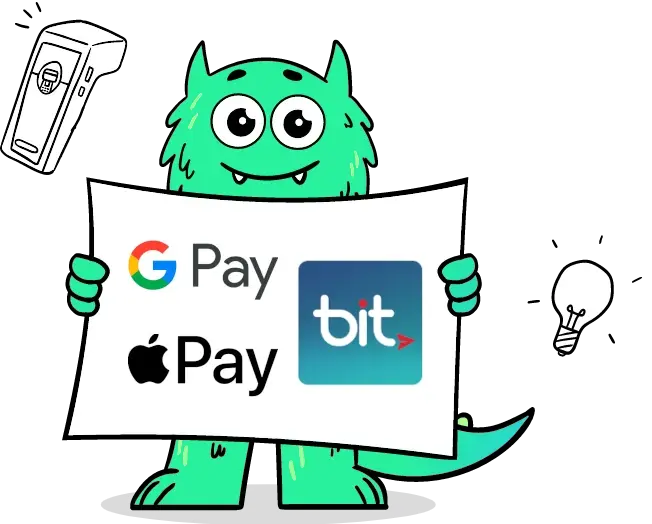 ביט, גוגל פיי, אפל פיי - תשלום בטרנזילה